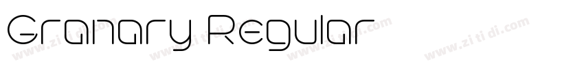 Granary Regular字体转换